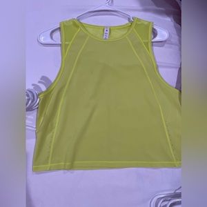 Sculpt cropped lululemon tank top